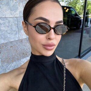 NEW MIU MIU SUNGLASSES MU04ZS 21C40O HAVANA WOMEN MU 04ZS SMU 04Z